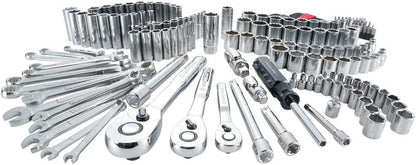 CRAFTSMAN Mechanics Tool Set, 1/4 and 3/8 Inch Drive, 189 Piece (CMMT12134)
