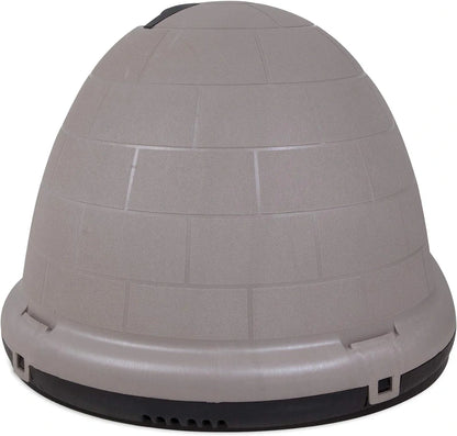 Petmate Indigo Dog House (Igloo Dog House, Made in USA with 90% Recycled Materials, All Weather Protection Pet Shelter) for XL Dogs 90 to 125 pounds, Made in USA