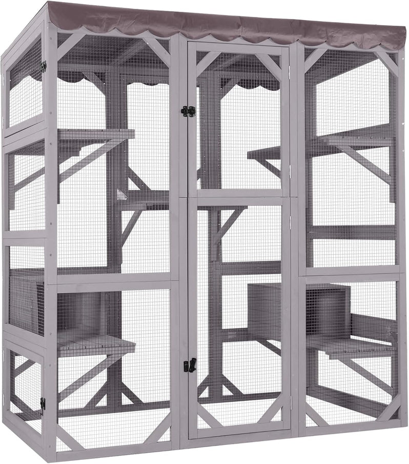 Catio Outdoor Cat Enclosure - Large Walk-In Kitty Cage