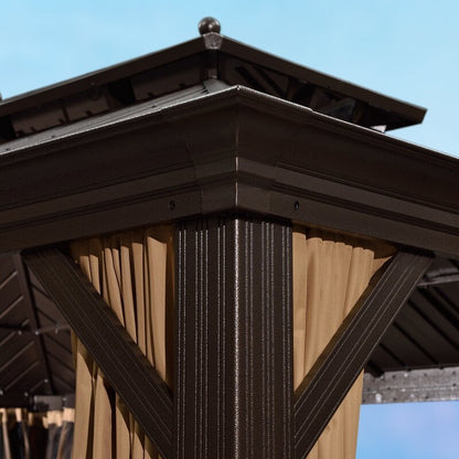 16 Ft. W x 12 FT. D Aluminum Patio Gazebo