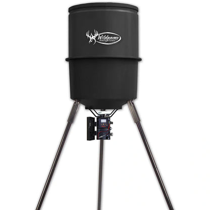 Wildgame Innovations Sports and Outdoors Quick Set Game Feeder, 30-Gal