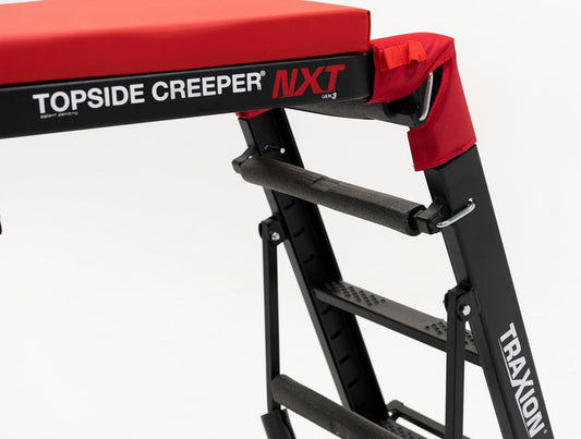 Traxion 3-200 NXT Foldable Topside Engine Creeper, Black