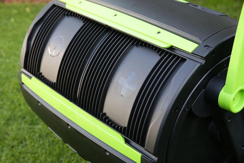 65-Gallon Compost Tumbler And Cart Combo