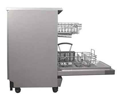 SPT SD 9263SSA Stainless Steel 18 Energy Star Portable Dishwasher